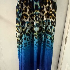 Worthington Vibrant Patterned Skirt